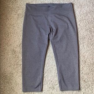REI Co-Op Grey Crop Yoga Athletic Running Pants